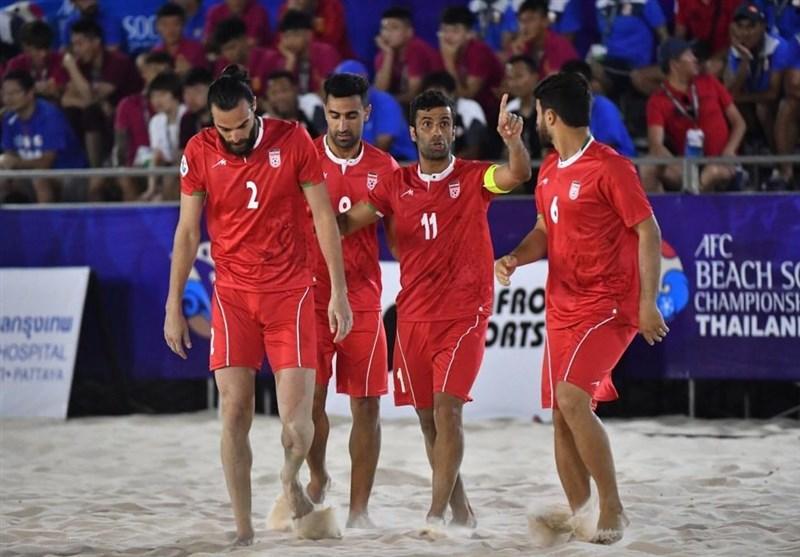 تیم ملی فوتبال ساحلی به ایران بازگشت