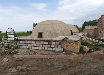 سامان دهی و تکمیل مرمت حمام تاریخی سرای هریس