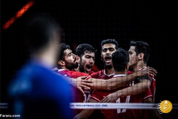 ساعت بازی والیبال ایران - لهستان