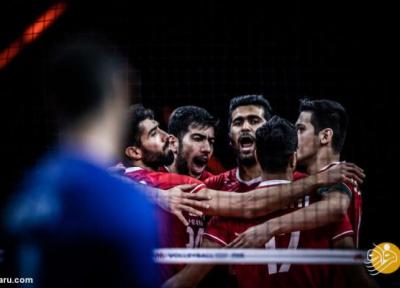 ساعت بازی والیبال ایران - لهستان