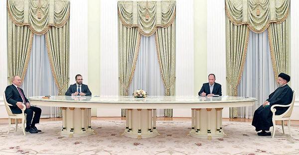 روزنامه دولت: محل مذاکره رئیسی را پوتین معین نموده بود